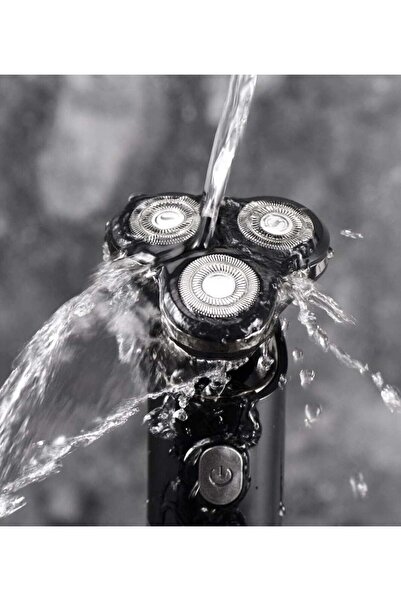 Denx Electric Razor for Men Rechargeable Portable Shaver Rotary with USB Cordless Face Shaver Grooming