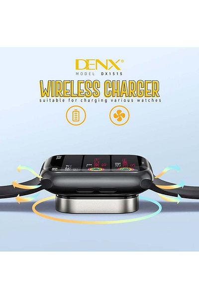 Denx شاحن لاسلكي مغناطيسي DX-1515 بقوة 3.5 واط - شحن سريع ومريح لأجهزتك