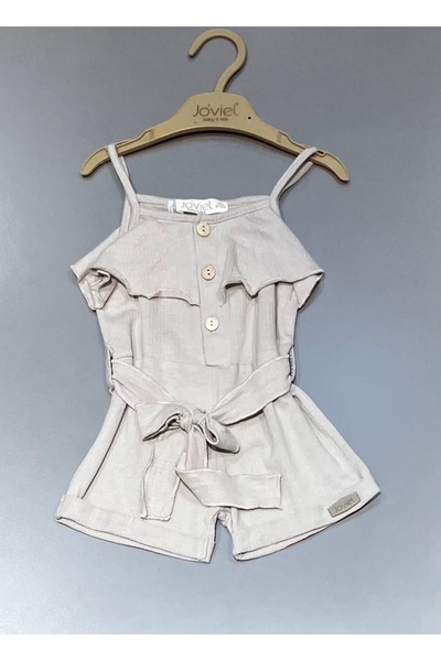 bebitomkids Kız 6-36 Ay Askılı Organik Elbise