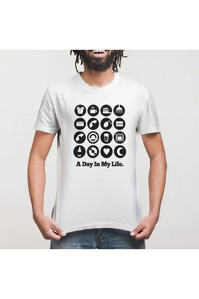 Built By Crazy Μια μέρα στη ζωή μου Unisex T-shirt