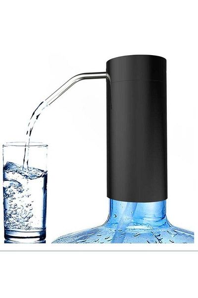 Denx DINX 5 Gallon USB Charge Automatic Portable Water Bottle Pump, Fits Most 2-6 Gallon Water Bottles,