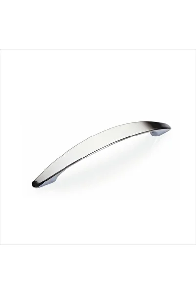 Sucuoğlu Merve Straight Drawer Cabinet Door Handle Handle 96 mm Glossy Metal Handle (1 Piece)