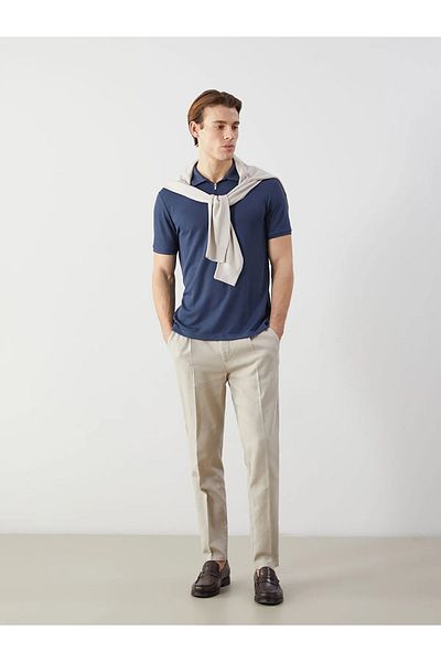LC Waikiki Tricou pentru bărbați cu mânecă scurtă cu gât polo