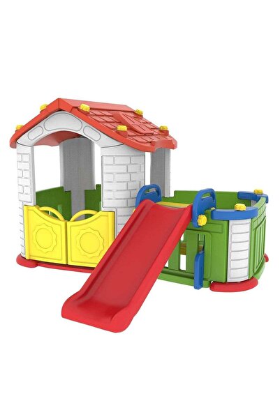 l'elefante بيت اللعب النموذجي المثالي من أدفنتشر هافن مع زلاجة للأطفال