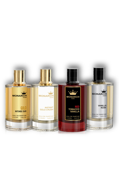 Milestone Monarch Intense Gold Crush Unisex Fragrance, 100 ml, Citrus Scent, Rose Note