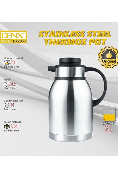 Denx DX2060 - وعاء حراري من الفولاذ المقاوم للصدأ