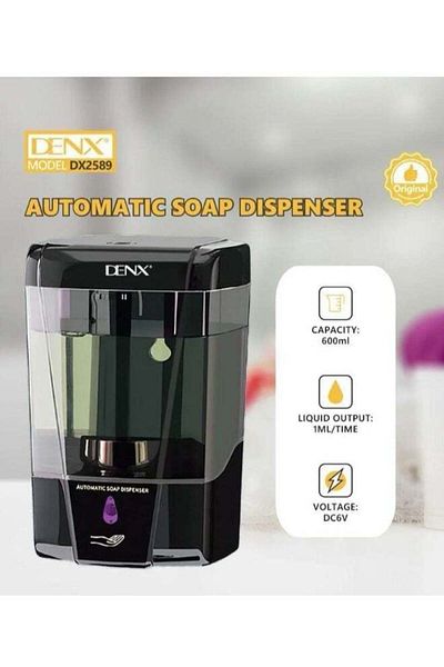 Denx موزع صابون أوتوماتيكي بسعة كبيرة 600 مل