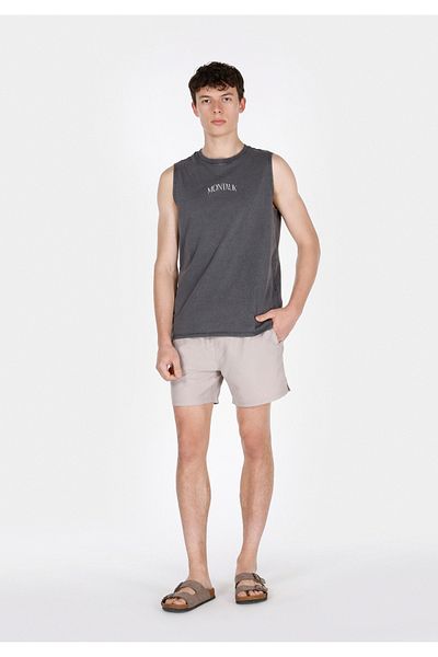 Colin's Slim Fit Απλό Ανδρικό Μπεζ μαγιό σορτς