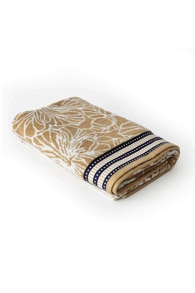 Alesta Home Βαμβακερή Καφέ Πετσέτα Μπάνιου 70x140 cm HVL060