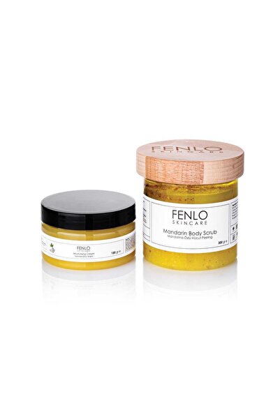 FENLO SKIN CARE Mandarin Body Scrup& Moisturising Cream (Mandalina Özlü Vücut...