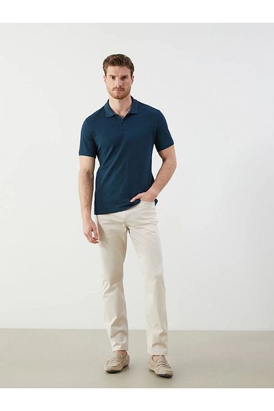 LC Waikiki Ανδρικό μπλουζάκι Polo με κοντό μανίκι Pique