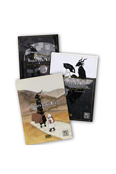 Destek Yayınları Dışarıdaki Kız 4-5-6. Ciltler 3 lü Manga Seti