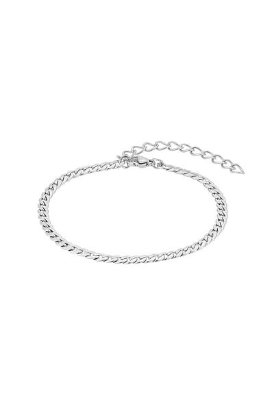 Heideman Armband Herren Sascha Silberfarben Poliert Elegant
