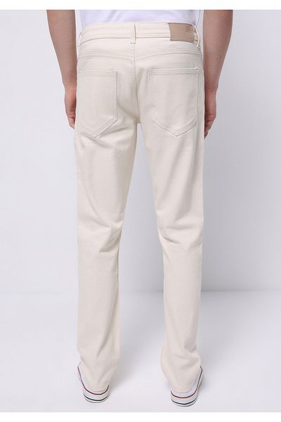 Colin's Straight Fit Low Waist Straight Leg Men's Beige Jean Trousers