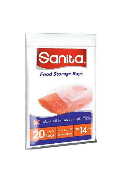 Sanita Sanita Food Storage Bags, Size No. 14, 20 Bags
