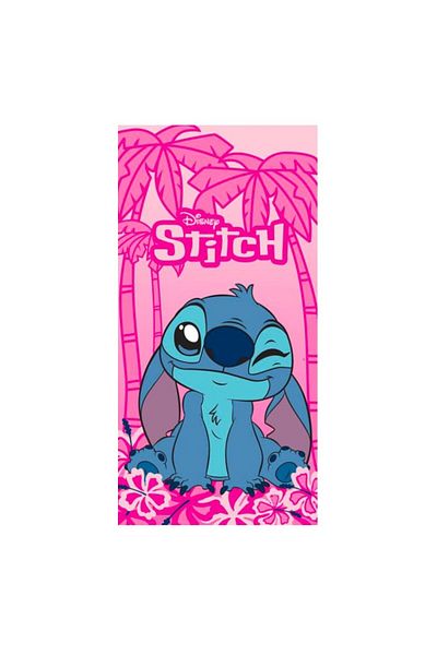 Stitch Children's bath towel, multicolor, 70x140 cm, Happy, Stitch, Disney