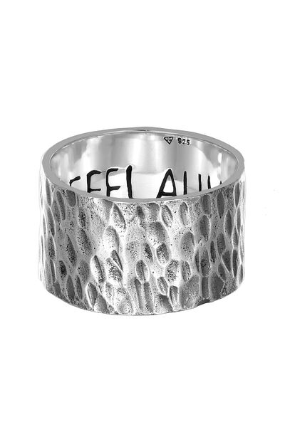 HAZE & GLORY Ring Hg - Ring Herren Aus 925 Sterling Silber, Schmuck Herren, Silberring Oxidiert, Coo