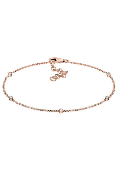 ELLI Bracelet Ladies Basic Modern With Crystals In 925 Sterling Silver