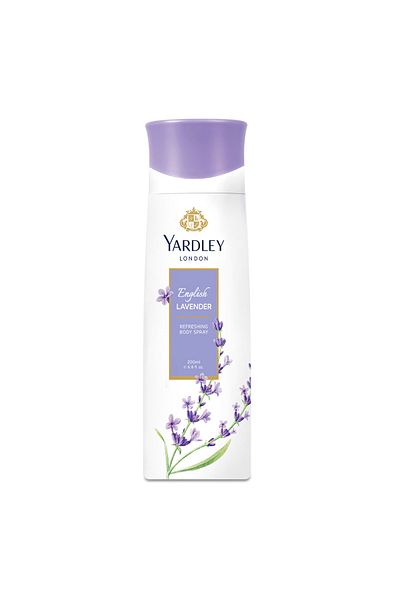 YARDLEY بخاخ منعش للجسم برائحة اللافندر الإنجليزي 200 مل