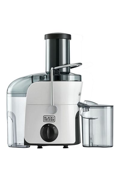 Black&Decker BLACK & DECKER JUICE EXTRACTOR SIZE:1.5L WATT:800W COLOR:WHITE