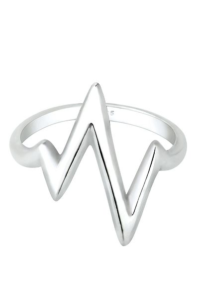 ELLI Inel Damă Heartbeat Geo Look În Argint Sterling 925