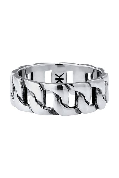 KUZZOI Ring Herren Statement Chunky Massiv Trend In 925 Sterling Silber