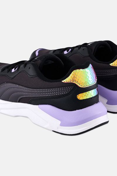 Puma Women X-ray Slimmic Metallic Running Shoes, Black
