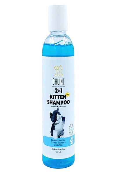 Caline Kitten Shampoo 2 in 1, 200ml