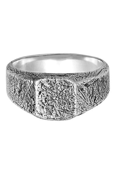 HAZE & GLORY Ring Hg - Ring Herren Aus 925 Sterling Silber, Schmuck Herren, Silberring Oxidiert, Mod