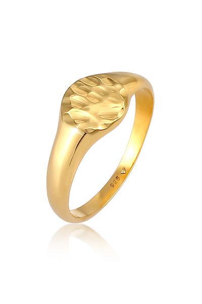 ELLI Ring Woman Signet Ring Royal Hammerlock Trend In 925 Sterling Silver