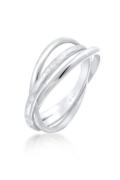 ELLI Inel Damă Inel Trinity Basic Classic În Argint Sterling 925