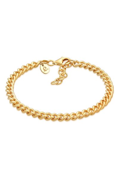 ELLI Armband Damen Solid Basic aus 925 Sterling Silber rhodiniert