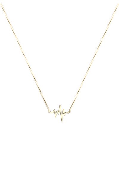 ELLI Necklace Ladies Heartbeat Love In 925 Sterling Silver