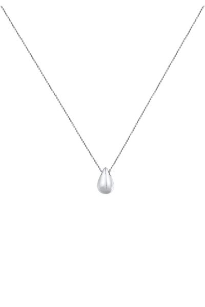 ELLI Colier Dama Drop Pendant Atemporal Simplu Din Argint Sterling 925