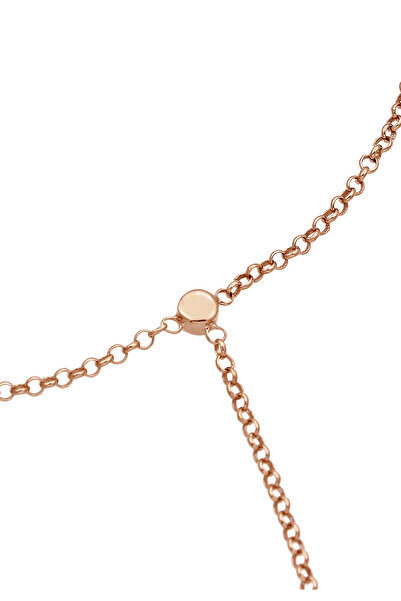 ELLI Dámský náramek Handchain Basic s krystaly ze sterlingového stříbra 925