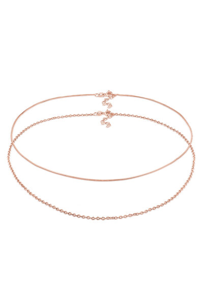 ELLI Halskette Damen Choker Schlangenkette Basic Minimal in 925 Sterling Silber