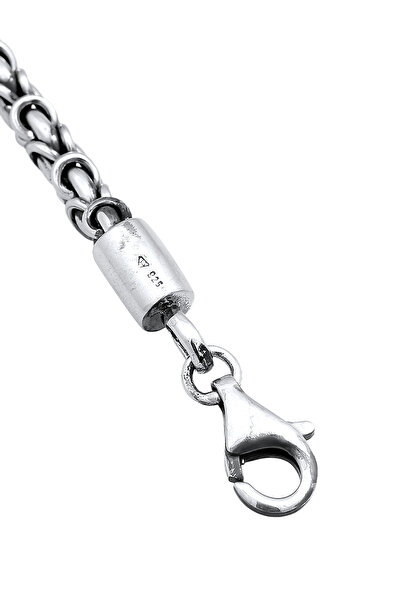 KUZZOI Armband Herren Basic Solid Modern in 925 Sterling Silber