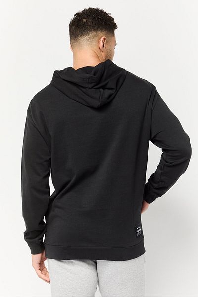 PAUL FRANK Men Long Sleeves Brand Logo Hoodie, Black
