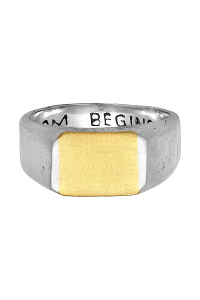 HAZE & GLORY Ring Hg - Ring Herren Aus 925 Sterling Silber, Schmuck Herren, Silberring Oxidiert, Coo