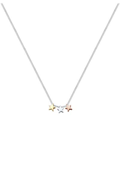 ELLI Necklace Drei Sterne Astro Look Basic 925 Sterling Silber