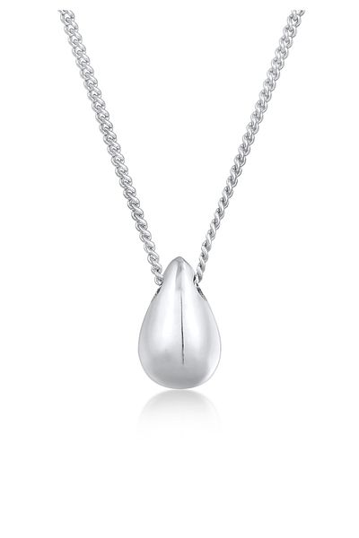 ELLI Colier Dama Drop Pendant Atemporal Simplu Din Argint Sterling 925