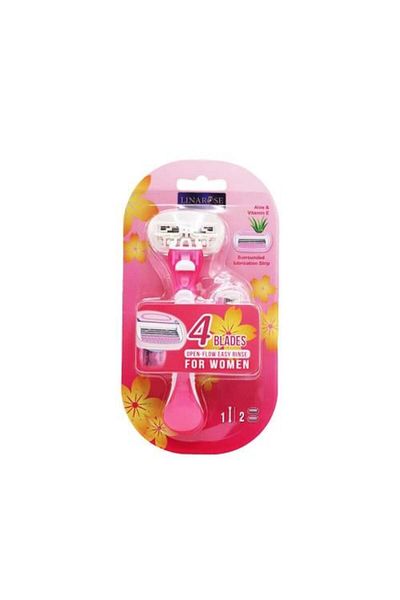 Linarose Lina Rose Breeze Plus Razor for Women with Aloe Vera Moisturizing Strip