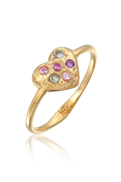 HAZE & GLORY Ring HG HAZE & GLORY - Ring Damen in 375 Gelbgold, Schmuck Frauen, Goldring, mit Saphir und
