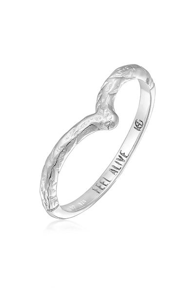 HAZE & GLORY Ring Hg - Ring Damen in 925 Sterling Silber, Schmuck Damen, Silberring, Stapelring