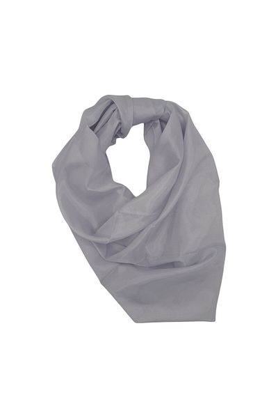 EVoStyle Batic din Matase 100%, dimensiune 90×90 cm, Gri deschis