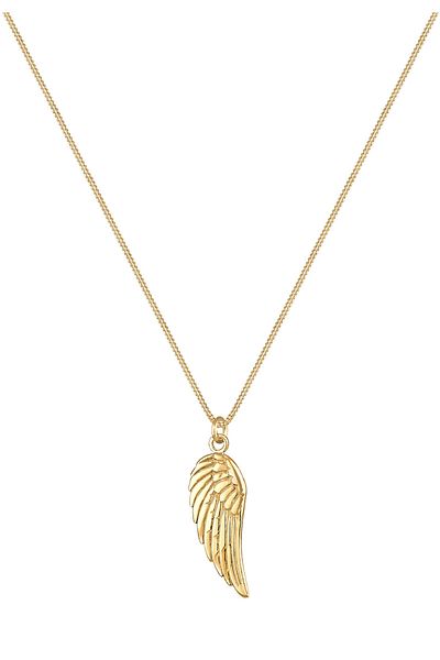 ELLI Necklace Ladies Angel Wings Pendant Symbol Boho Trend In 925 Sterling Silver