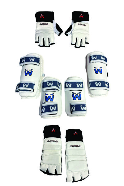 ARIMA Taekwondo Set Koruyucu & Tekvando Koruyucu Set & Taekwondo Kol - Kaval - Ayaklık - Eldiven Korumalık
