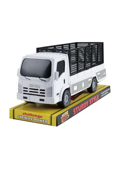 Family Center Friction Racing Die Cast Truck