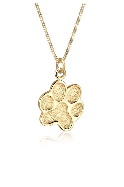 ELLI Necklace Ladies Paw Pendant Symbol Dog In 925 Sterling Silver