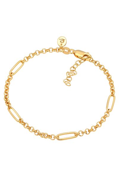 ELLI Armband Damen Figaro Gliederkette Erbskette Elegant in 925 Sterling Silber